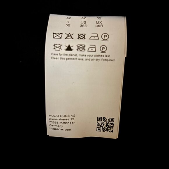 HUGO BOSS - Cotton Velvet Tuxedo - Turquoise - Picture 14 of 16